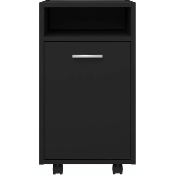 Ντουλάπι Γραφείου VidaXL από Μοριοσανίδα 33x38x60 cm - Μαύρο image 3