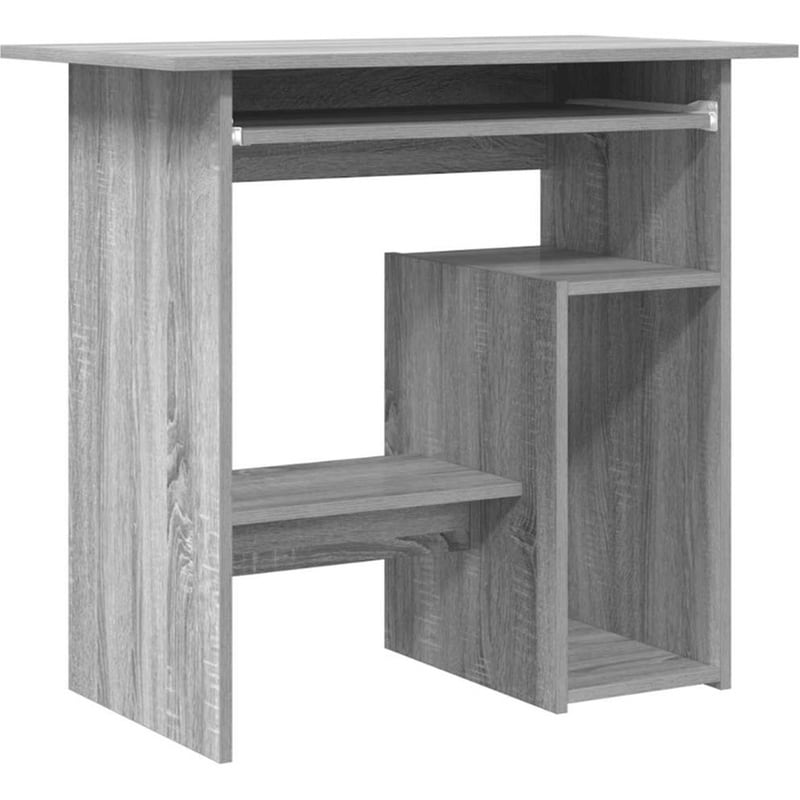 Γραφείο VidaXL από Επεξεργασμένο Ξύλο 80x45x74 cm - Γκρι Sonoma