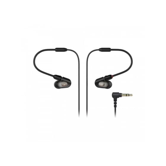Ακουστικά Audio Technica ATHE50 Inear Μαύρα image 2