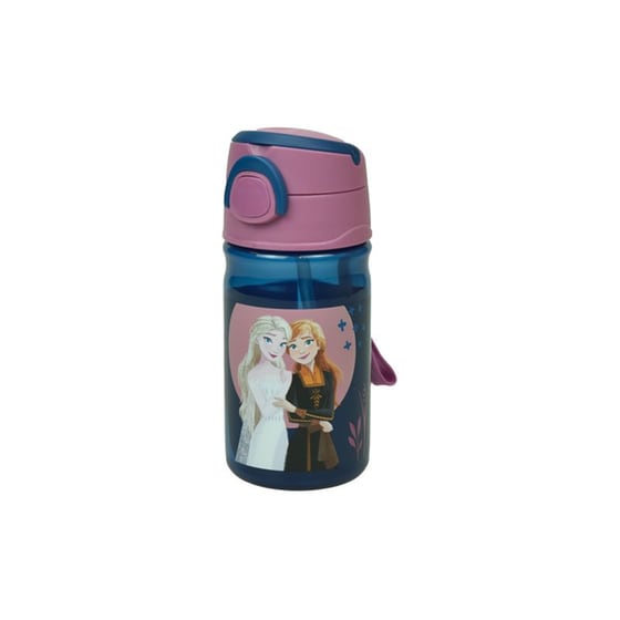 Παγούρι Gim Frozen Discover με Καλαμάκι 350 ml Μπλε image 3