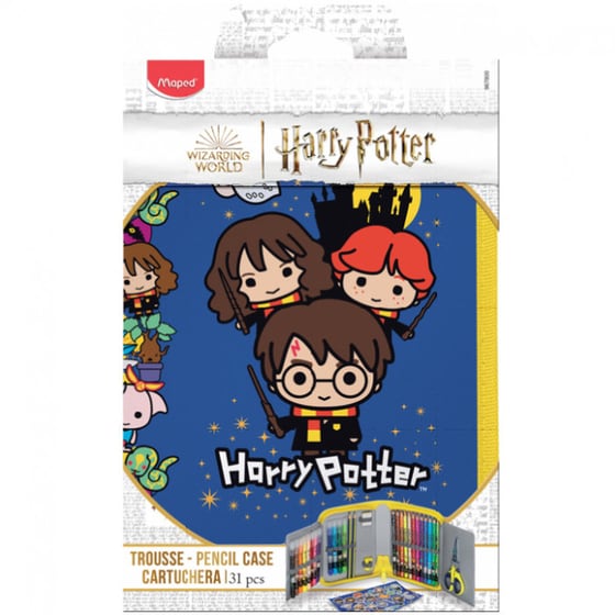 Κασετίνα Παραλληλόγραμμη Γεμάτη Γεματη Harry Potter image 0