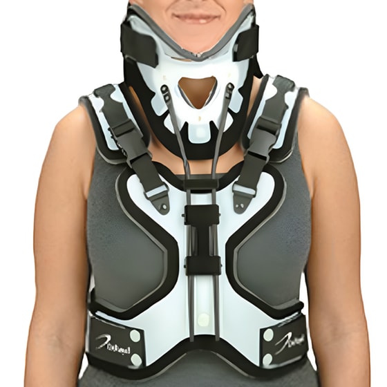 Kηδεμόνας Deroyal Cto 11216000 Αυχενοθωρακικός Κοντό - Λευκό image 0