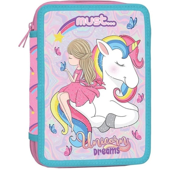 Κασετίνα Διπλή Γεμάτη Must Lovely Unicorn image 0