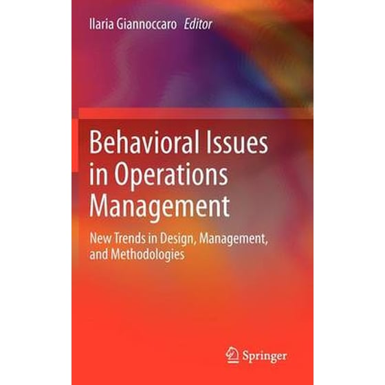 Behavioral Issues in Operations Management image 0