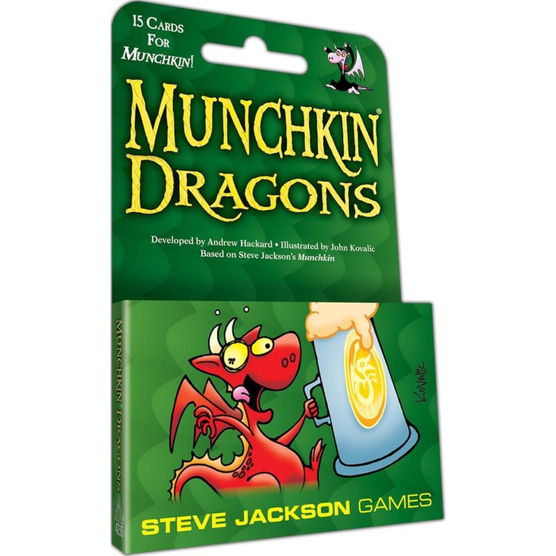 Munchkin Dragons Επέκταση Παιχνιδιού