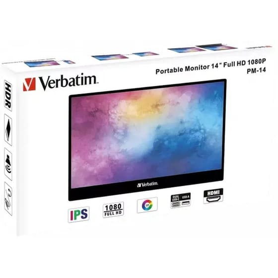 Verbatim PM-14 Monitor 14'' FHD IPS Flat 60Hz 6ms image 5