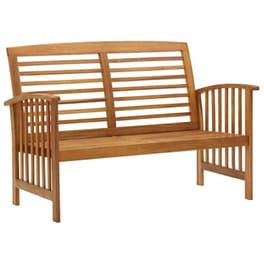 Παγκάκι Κήπου VidaXL από Μασίφ Ξύλο Ακακίας 119x67x83 cm - Καφέ