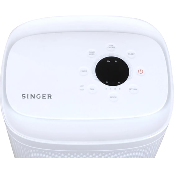 SINGER SDHM-12L SMARTION Αφυγραντήρας 12lt με Ιονιστή image 2
