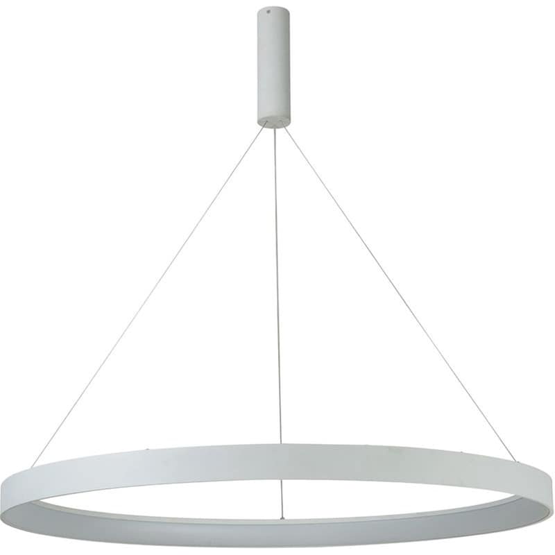 Φωτιστικό Οροφής Led Dimmable Smart Wifi Homelighting Amaya 77-8143 από Αλουμίνιο - Λευκό HOMELIGHTING