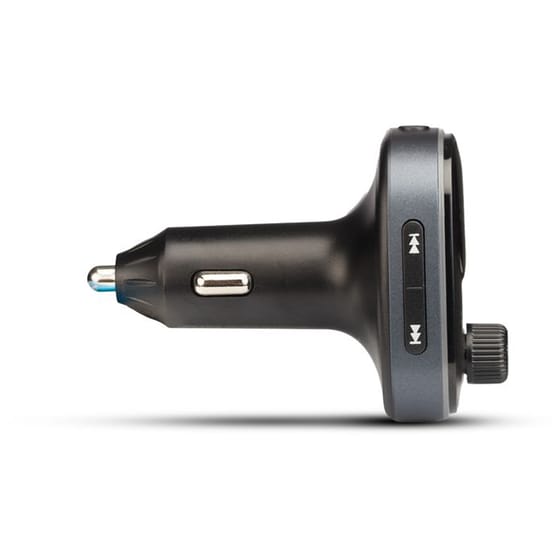 Συσκευή FM Transmitter και Φορτιστής Αυτοκινήτου PHILIPS DLP5531NB/GRS - Μαύρο image 1
