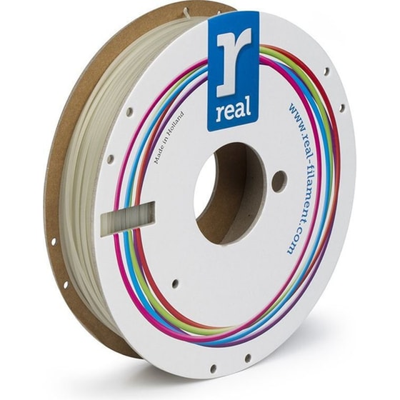 Real Filaments νήμα 3D εκτυπωτή PLA Tough - 0.5kg 1.75mm - Λευκό image 1