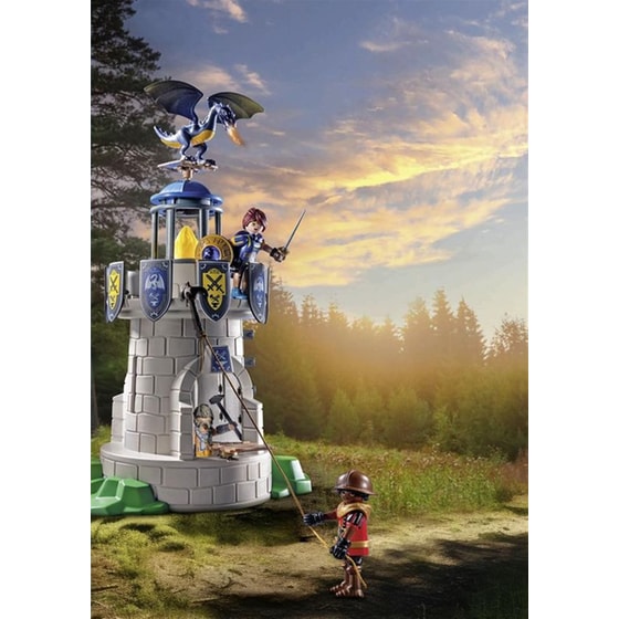 PLAYMOBIL® Novelmore Πύργος Ιπποτών με δράκο και σιδηρουργό (71483) image 6