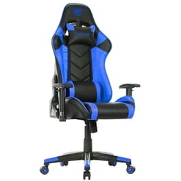 Καρέκλα Gaming Gamenote από Τεχνητό Δέρμα Gc932 21.11.0002 - Μαύρη/Μπλε