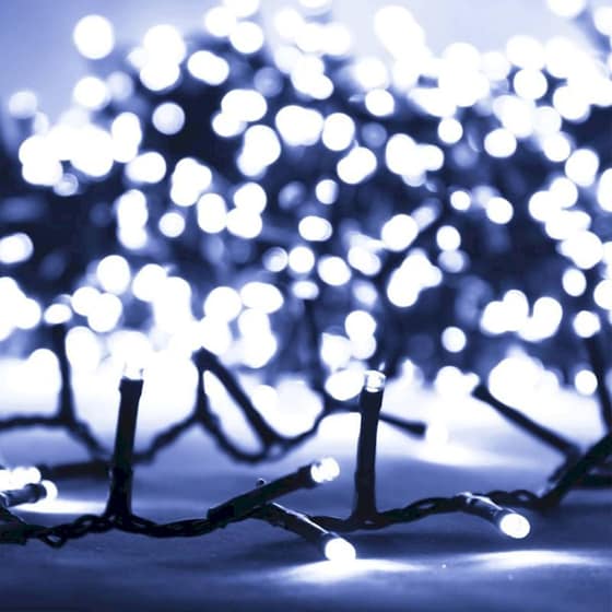 Λάμπακια Compact Vidaxl Με 2000 LED Από PVC 45m - Ψυχρό Λευκό image 3
