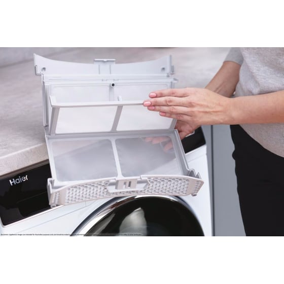 HAIER HD90-A3959S 9 kg με Αντλία Θερμότητας Λευκό Στεγνωτήριο Ρούχων image 10