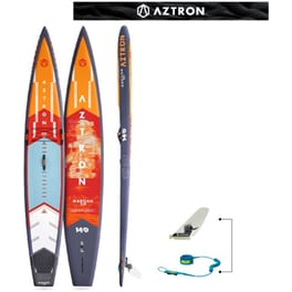 Συμπαγής Σανίδα SUP Aztron 427 x 69 - Πορτοκαλί