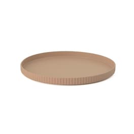 Πιάτο Chic Mic Deluxe Bioloco Plant 25x2 cm - Μπεζ