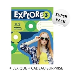 Explore 3 Super Pack: Livre D'Eleve & Lexique & Cadeau Surprise (Βιβλίο Μαθητή)