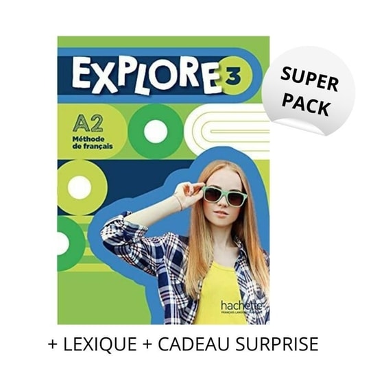 Explore 3 Super Pack: Livre D'Eleve & Lexique & Cadeau Surprise (Βιβλίο Μαθητή) image 0