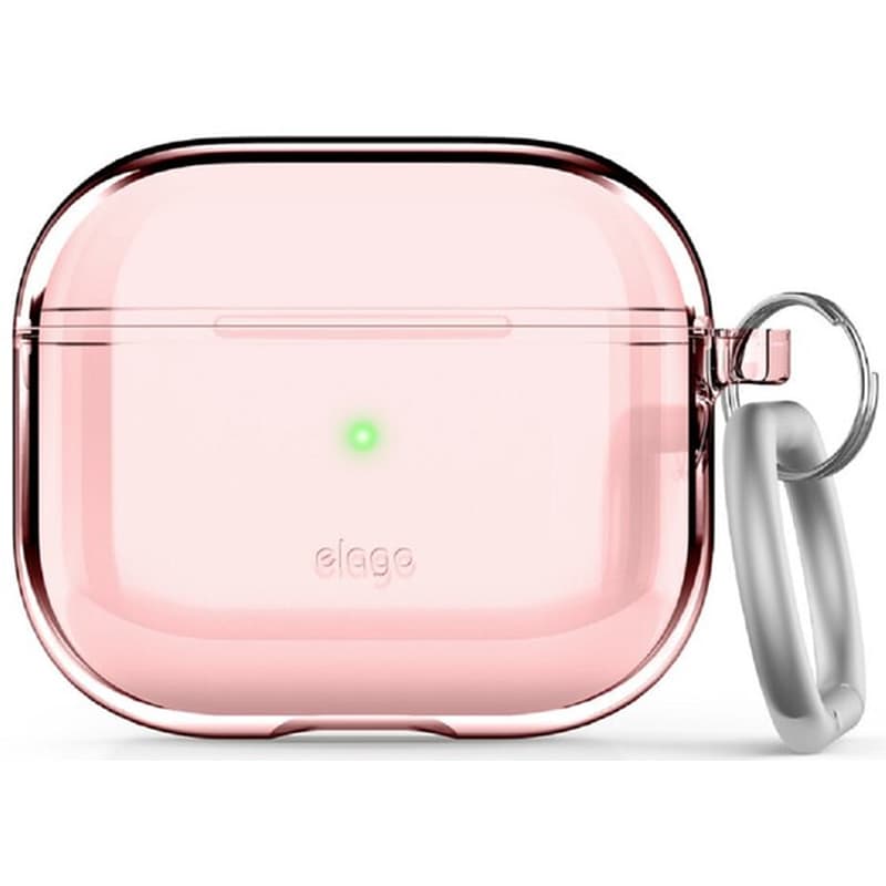 ELAGO Θήκη Ακουστικών Elago Clear TPU Hang Case για Apple AirPods 3rd Gen - Lovely Pink