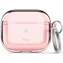 Θήκη Ακουστικών Elago Clear TPU Hang Case για Apple AirPods 3rd Gen - Lovely Pink