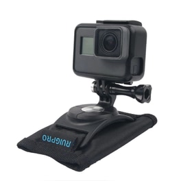Ruigpro GP418 Βάση Action Camera για Τσάντα Πλάτης - Μαύρη