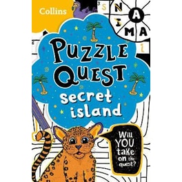 Secret Island : Solve More Than 100 Puzzles in This Adventure Story for Kids Aged 7+