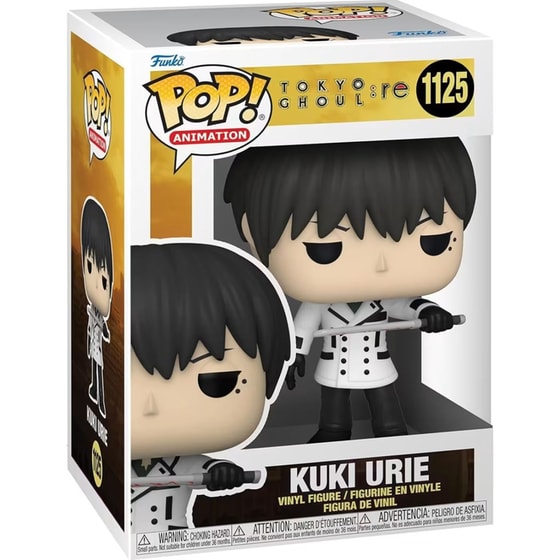 GAM FIG FUNKO POP! TOKYO GHOUL KUKI URIE image 1
