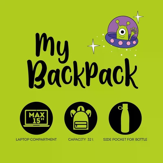 Τσάντα Πλάτης Legami Space image 6