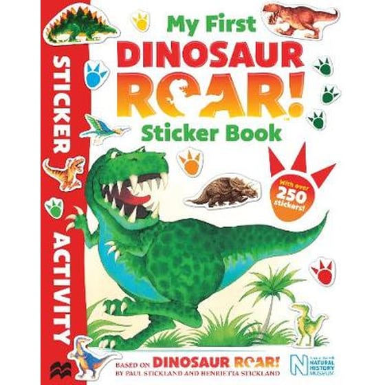 My First Dinosaur Roar! Sticker Book image 0