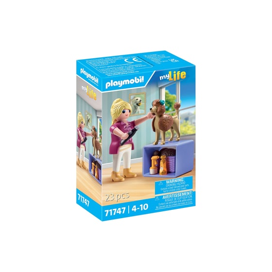 PLAYMOBIL® Καλλωπισμός Σκύλων (71747) image 0