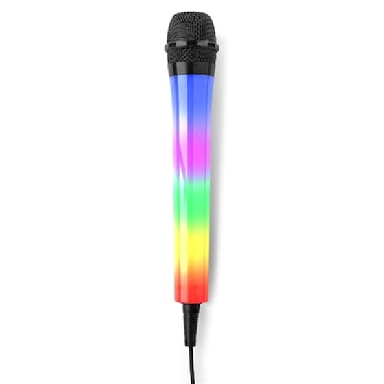 Fenton Kmd55b Μικροφωνο Karaoke Με Rgb Led Μαυρο image 0