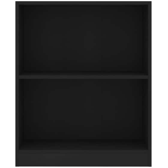 Βιβλιοθήκη VidaXL από Ξύλο 60x24x76 cm - Μαύρο image 2
