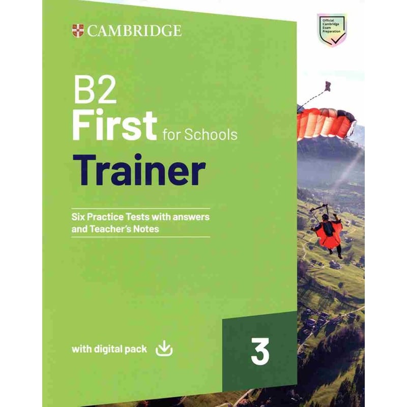 B2 First For Schools Trainer 3 Trainer with Answers with Digital Pack