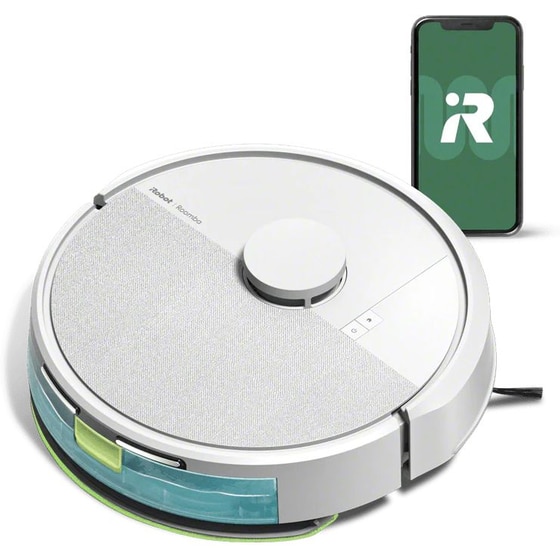 I-ROBOT ROOMBA 105 Combo για Σκούπισμα και Σφουγγάρισμα Λευκό Σκούπα Ρομπότ image 0
