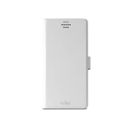Θήκη Universal 5.5" - Puro Bi-Color Wallet Λευκό/Πράσινο