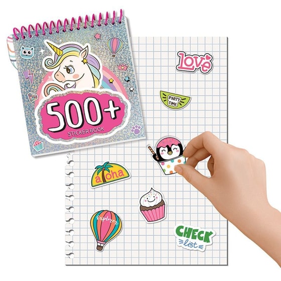 AS Company Sticker Book Τετράδιο Με 500 Αυτοκόλλητα image 8