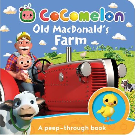 Cocomelon: Old MacDonald’s Farm: A peep-through book image 0