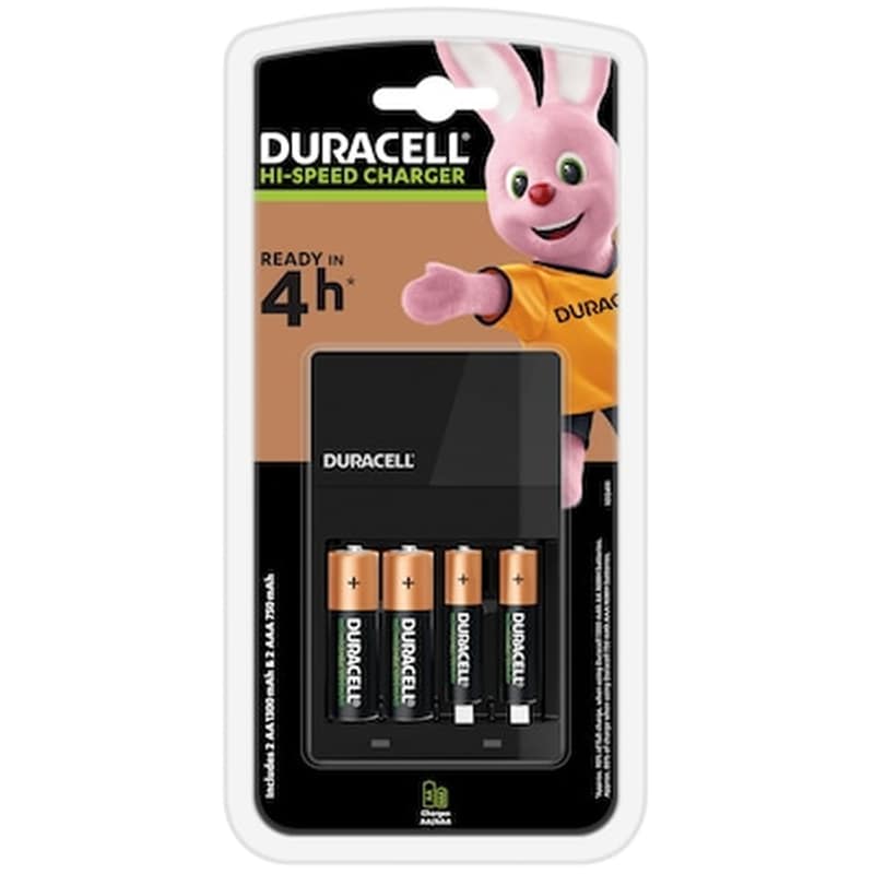 Φορτιστής Μπαταριών Duracell 5000394114500 Ac