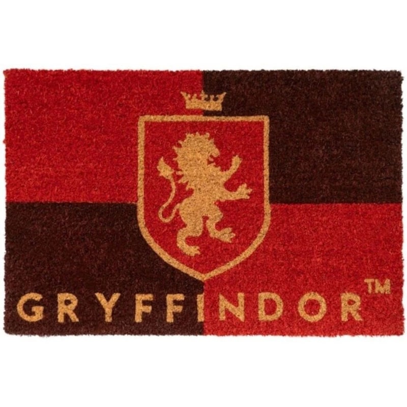 ERIK Πατάκι Εισόδου Erik Harry Potter Gryffindor 40x60 cm - Μαύρο/Κόκκινο