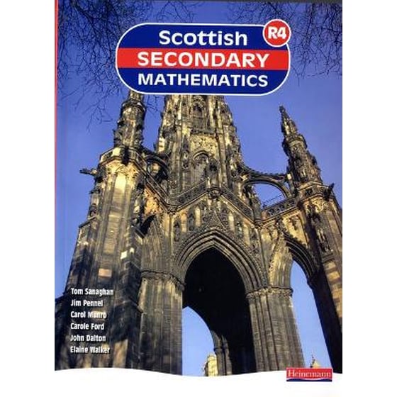 Scottish Secondary Mathematics Red 4 Student Book image 0