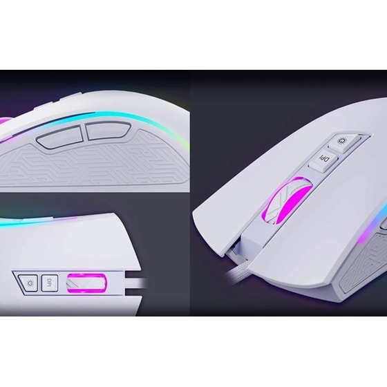 Havit MS1034 RGB Gaming Ενσύρματο Ποντίκι Λευκό image 7
