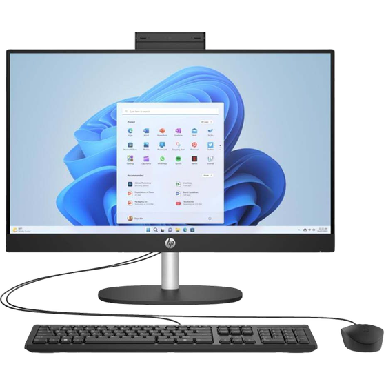 All in One HP 24-cr0008nv 24" FHD IPS (Core i5-1335U/8GB/512GB SSD/Iris Xe Graphics/Win11Home) image 0