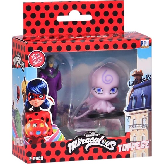 Φιγούρες P.M.I. Miraculous Pencil Toppers - 2 Pack (S1) - Τυχαία Επιλογή image 2