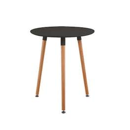 Τραπεζάκι Σαλονιού Woodwell από MDF C9415 60x74cm - Μαύρο