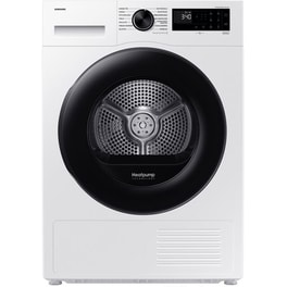 SAMSUNG DV90DG52A0AELE 9 kg A+++ με Αντλία Θερμότητας Λευκό Στεγνωτήριο Ρούχων