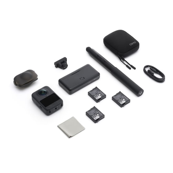 Action Camera DJI Osmo 360 Adventure  Combo - Μαύρο image 9
