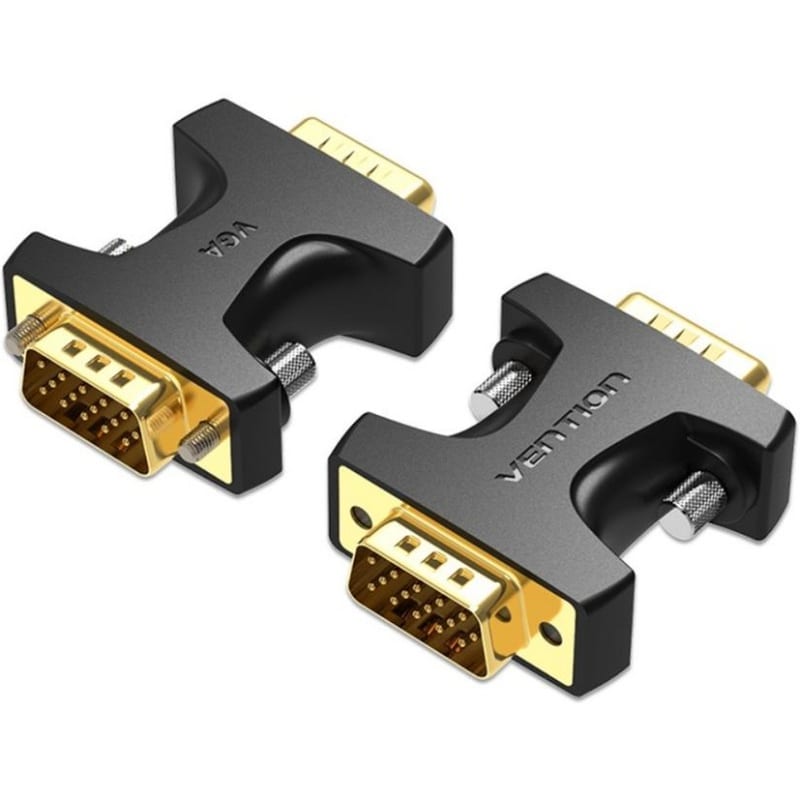 VENTION VGA Male to Male Adapter Black (DDEB0) (VENDDEB0)