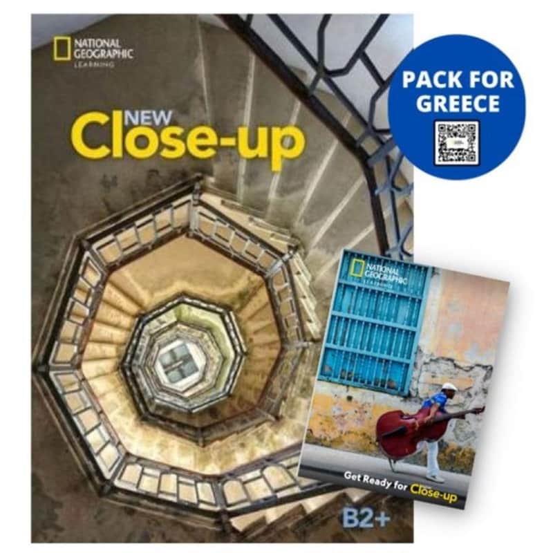 New Close-Up B2+ Pack For Greece (Students Book + Spark + Testbook + Notebook)