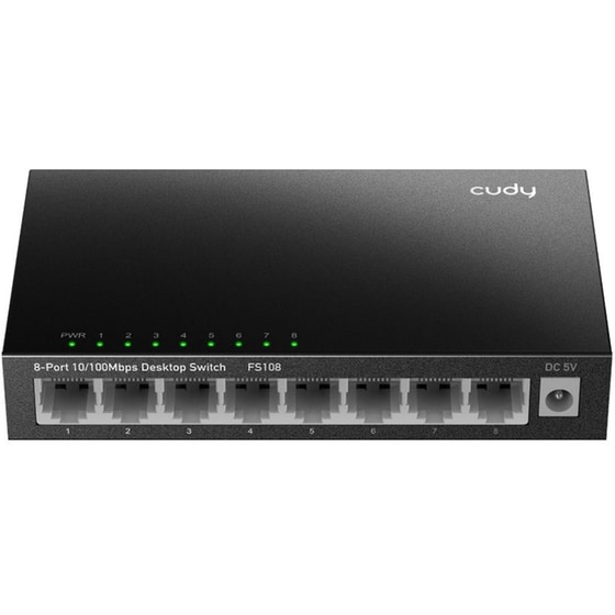Cudy FS108 v1 Unmanaged Switch με 8 Θύρες Ethernet image 0